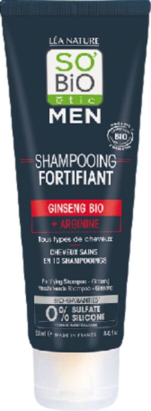 LÉA NATURE SO BiO étic MEN Stärkendes Shampoo Ginseng - 250 ml