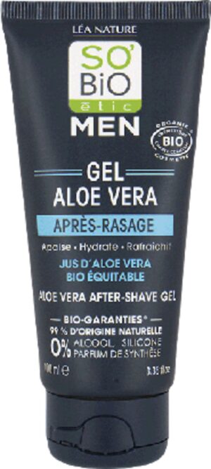 LÉA NATURE SO BiO étic MEN Aftershave Aloe Vera-Gel - 100 ml