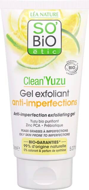 LÉA NATURE SO BiO étic Clean'Yuzu Peeling-Gel - 150 ml