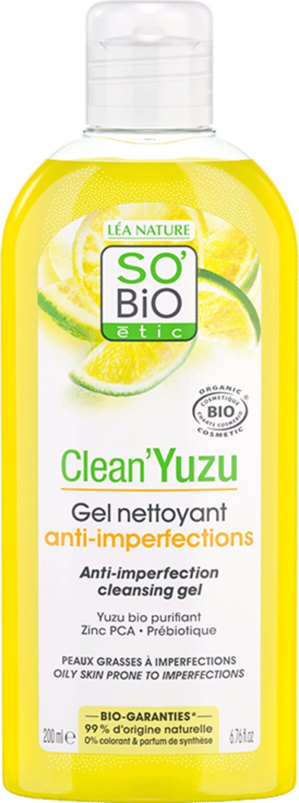 LÉA NATURE SO BiO étic Clean'Yuzu Reinigungsgel - 200 ml