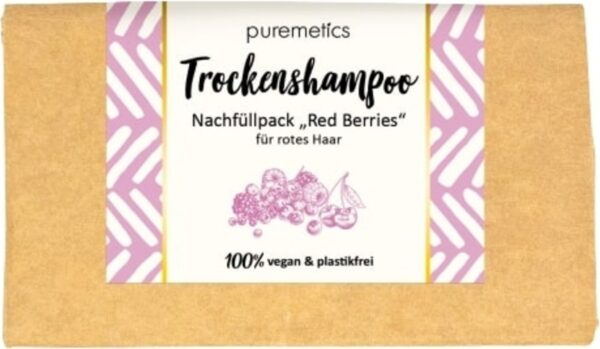 puremetics Trockenshampoo Red Berries - Refill 100g