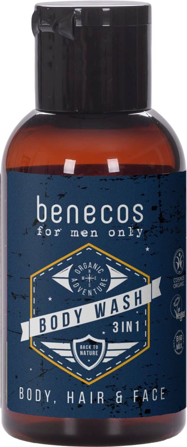 benecos for men only 3in1 Body Wash - 50 ml