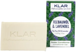 KLAR Fester Conditioner Teebaumöl & Lavendel - 100 g