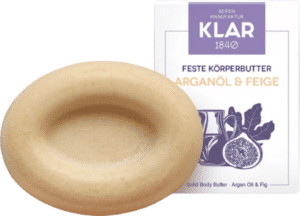 KLAR Feste Körperbutter Arganöl & Feige - 60 g