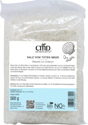 CMD Naturkosmetik Neutral Salz vom Toten Meer - 500 g