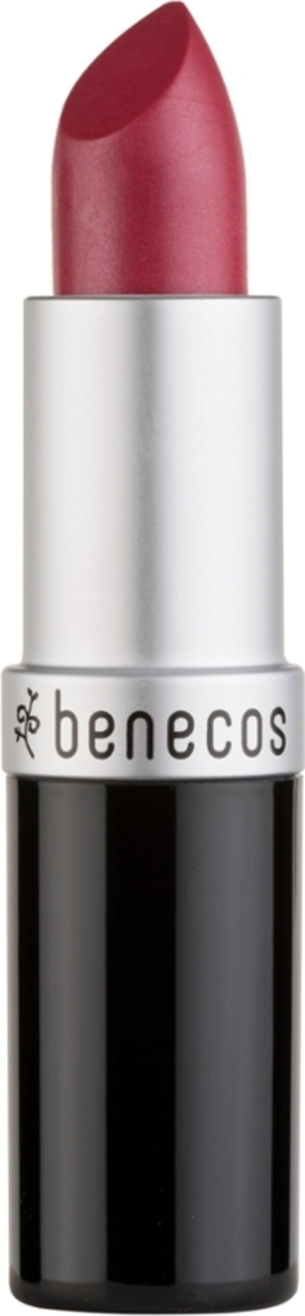 benecos Natural Lipstick - Hot pink