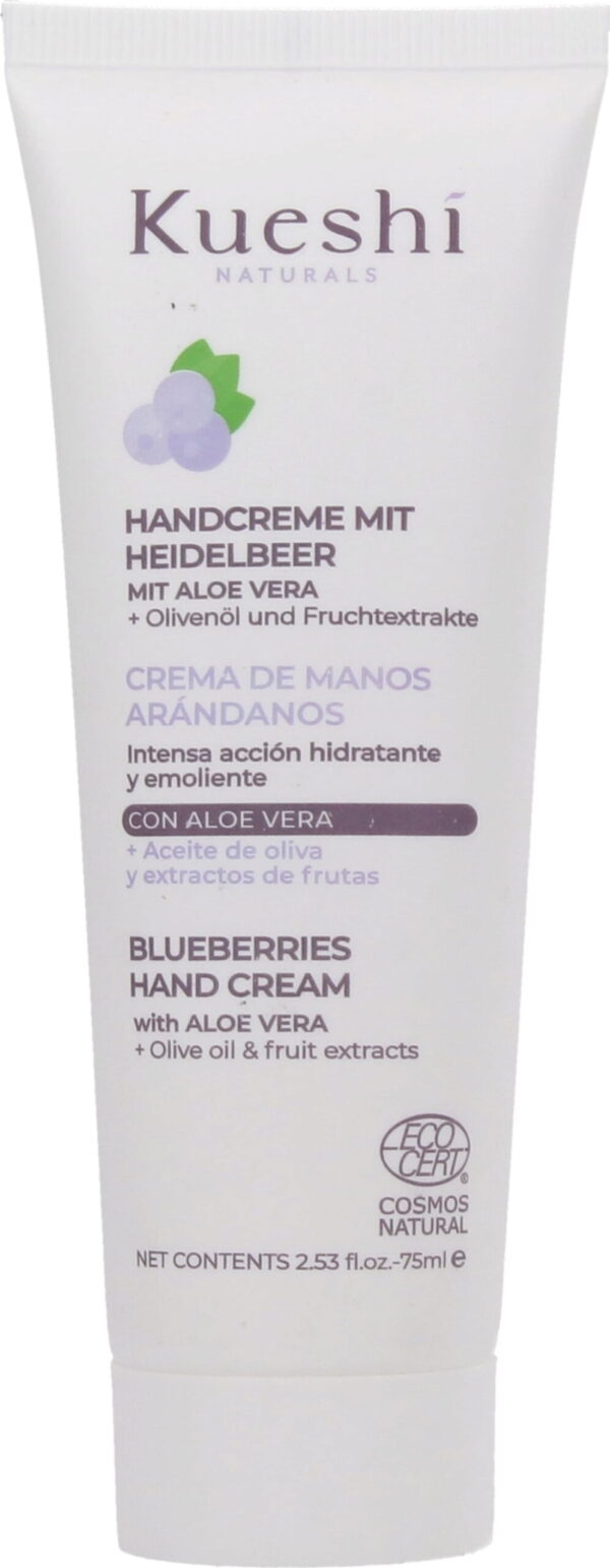 KUESHI NATURALS Hand Cream - Heidelbeere