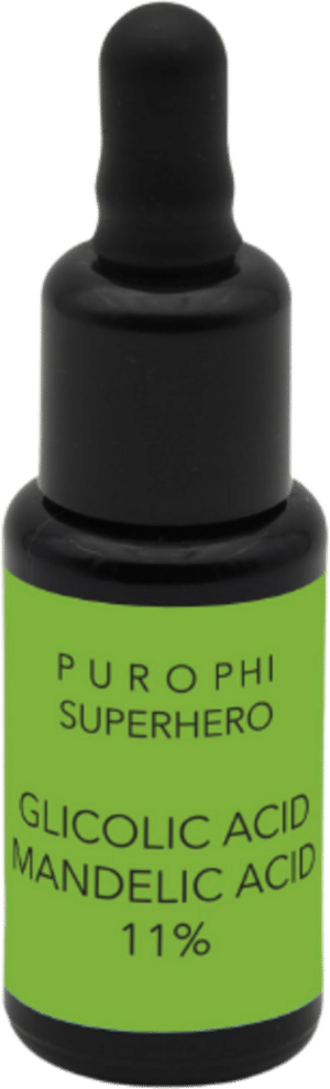 PUROPHI Superhero Glycolic Acid + Mandelic Acid 11% - 15 ml