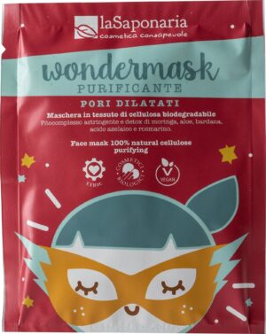 La Saponaria Wondermask Klärende Tuchmaske - 10 ml