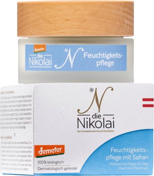 dieNikolai Feuchtigkeitspflege mit Safran - 50 ml