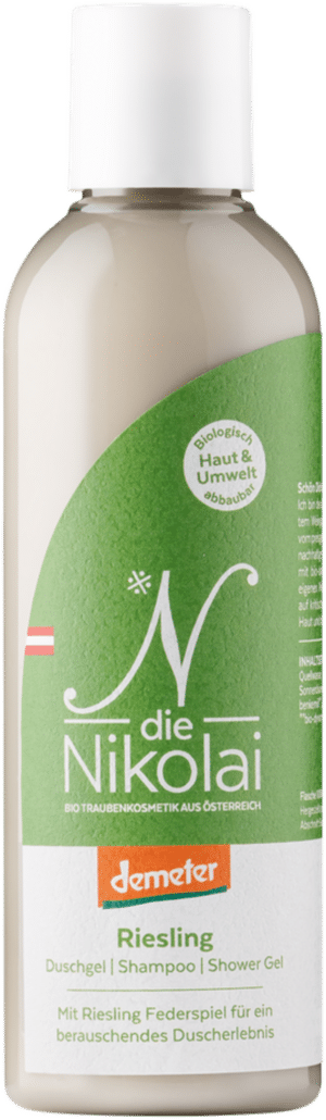 dieNikolai Riesling Duschgel & Shampoo - 200 ml