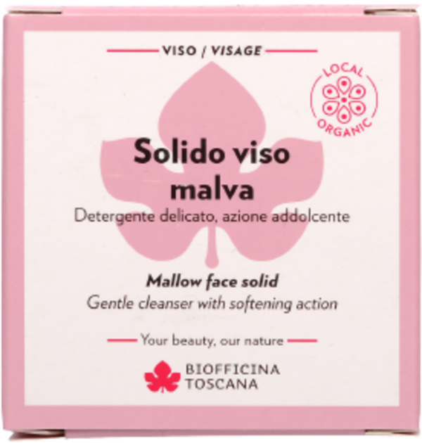 Biofficina Toscana Fester Gesichtsreiniger Malve - 50 g