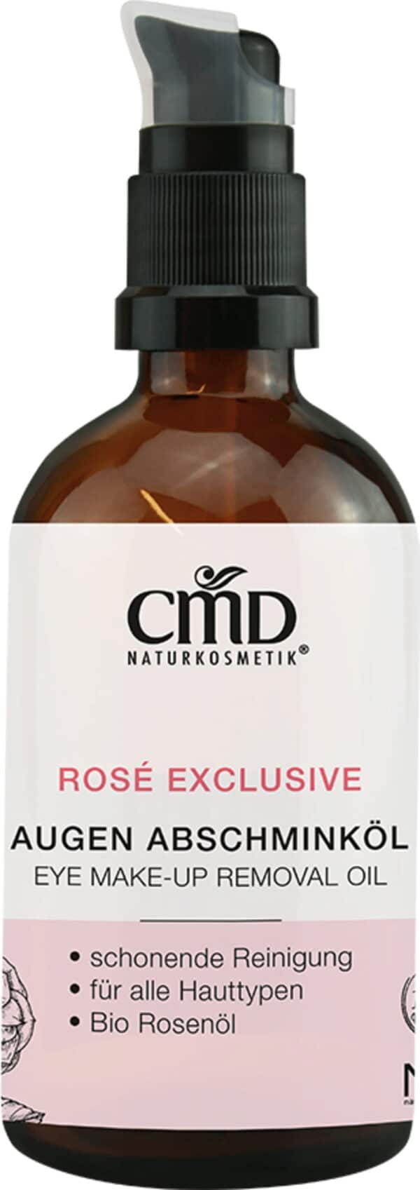 CMD Naturkosmetik Rosé Exclusive Augen Abschminköl - 100 ml