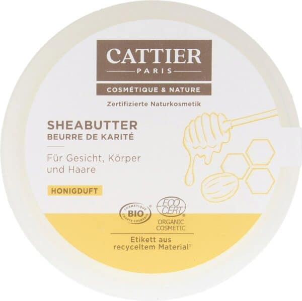 CATTIER Paris Sheabutter mit Honigduft - 100 g