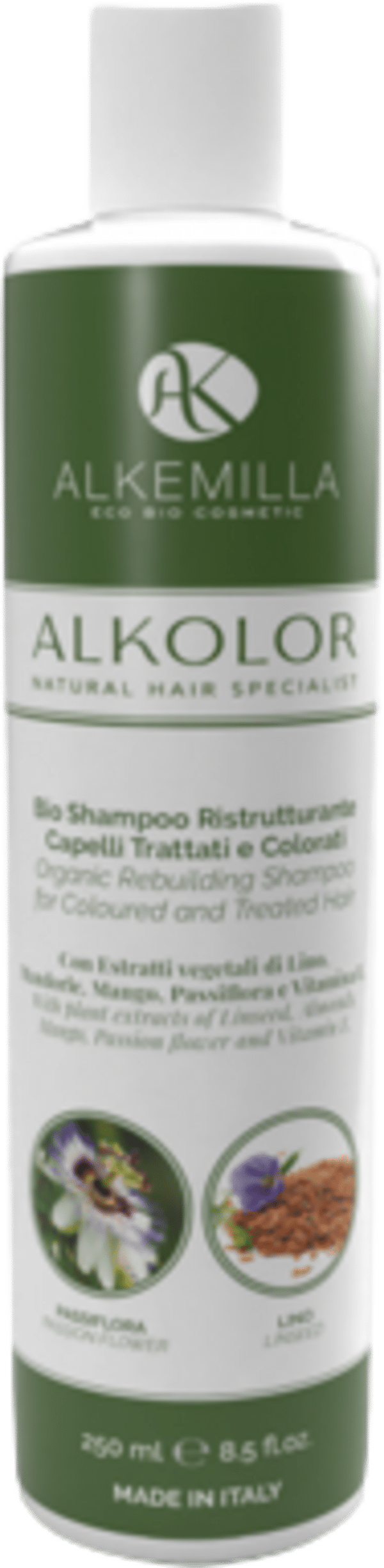 Alkemilla Eco Bio Cosmetic ALKOLOR Restrukturierendes Shampoo - 250 ml