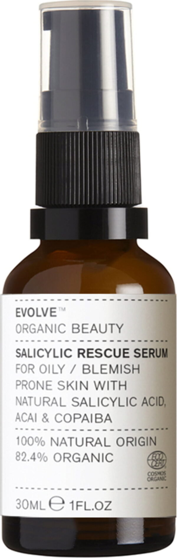 Evolve Organic Beauty Salicylic Rescue Serum - 30 ml