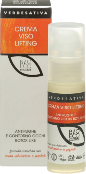 VERDESATIVA Anti-Falten-Creme Gesicht & Augenkontur - 30 ml