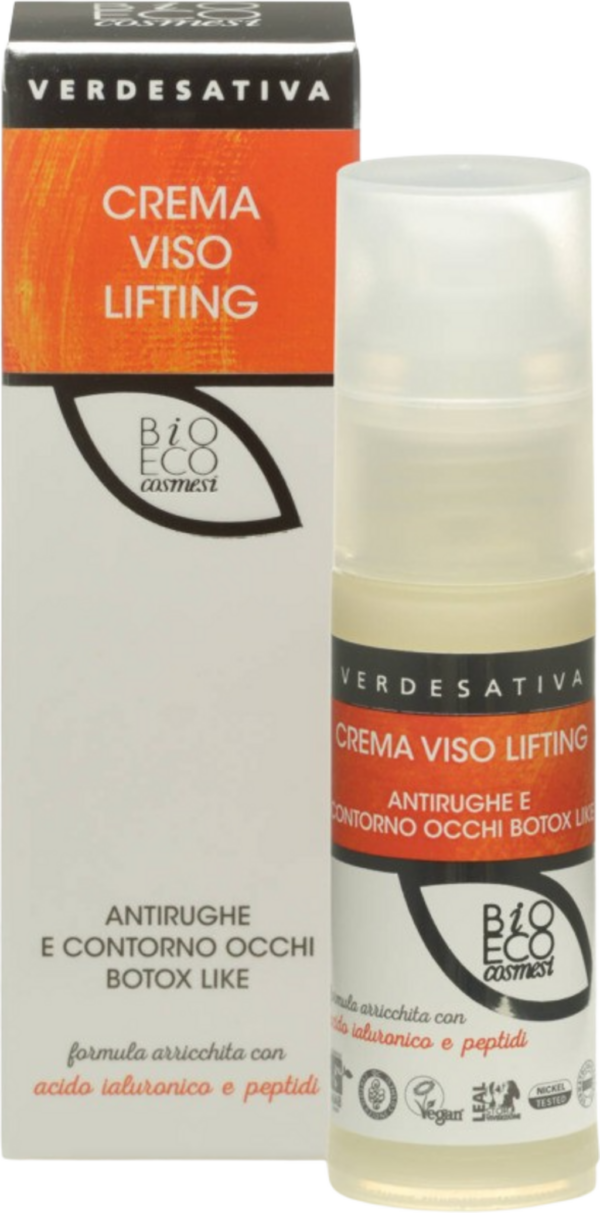 VERDESATIVA Anti-Falten-Creme Gesicht & Augenkontur - 30 ml