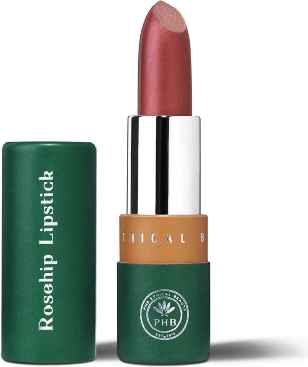 PHB Ethical Beauty Organic Rosehip Satin Sheen Lipstick - Cranberry