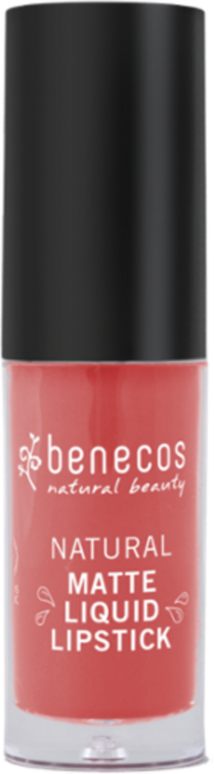 benecos Natural Matte Liquid Lipstick - coral kiss