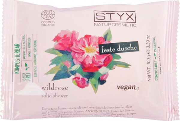 STYX Wildrose Feste Dusche - 100 g