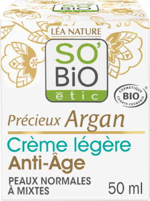 LÉA NATURE SO BiO étic Argan Leichte Anti-Aging Tagescreme - 50 ml