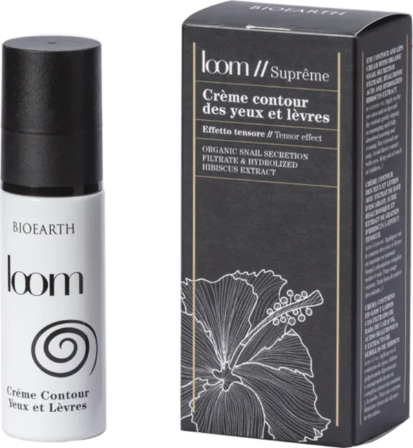 BIOEARTH Loom Augenkontur und Lippen Creme - 30 ml