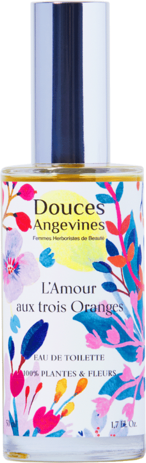 Douces Angevines Eau de Toilette L’Amour aux trois Oranges - 50 ml