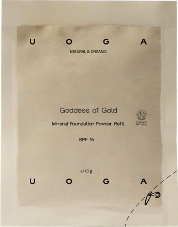 UOGA UOGA Foundation powder refill - Goddess of Gold