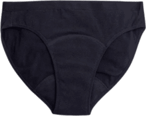 Imse Bikini Periodenslip Light Flow Schwarz - M