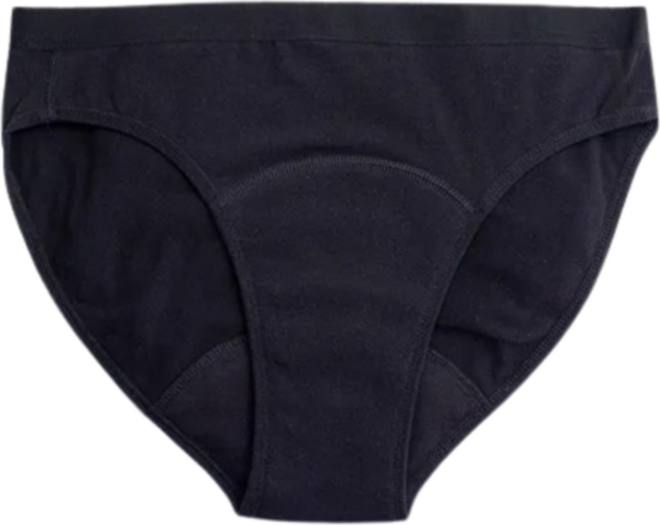 Imse Bikini Periodenslip Medium Flow Schwarz