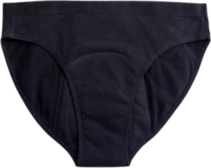 Imse Bikini Periodenslip Heavy Flow Schwarz - XL