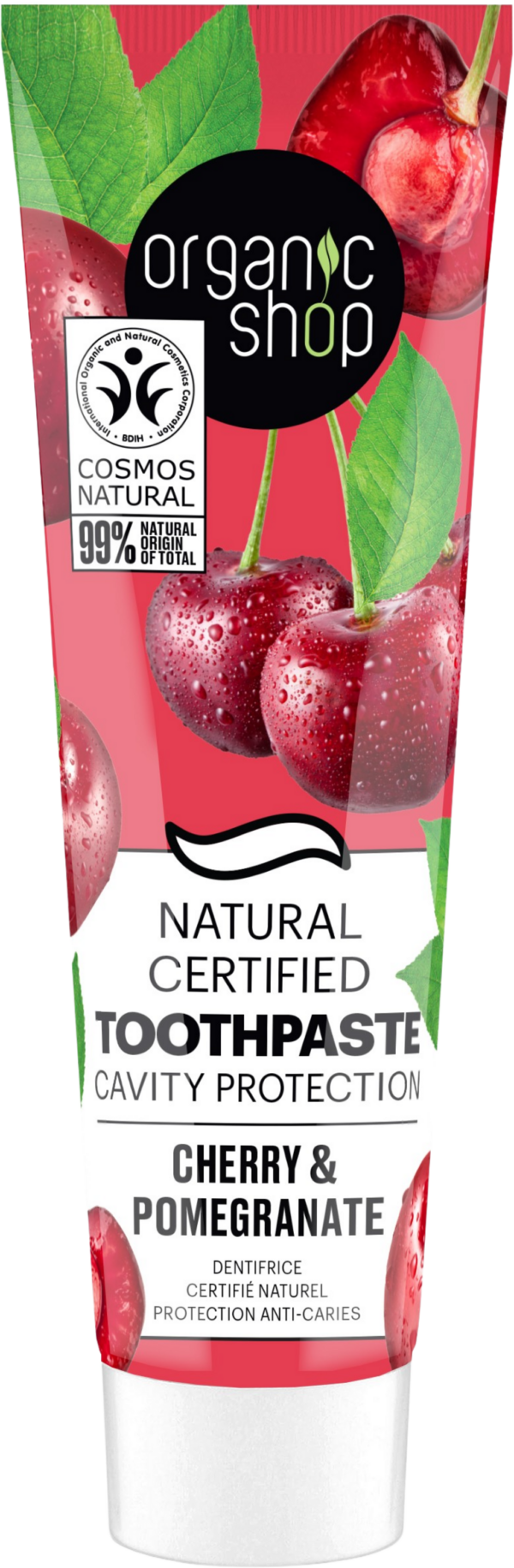 Organic Shop Toothpaste Cavity Protection - 100 g