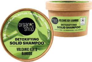 Organic Shop Detoxifying Solid Shampoo - 60 g