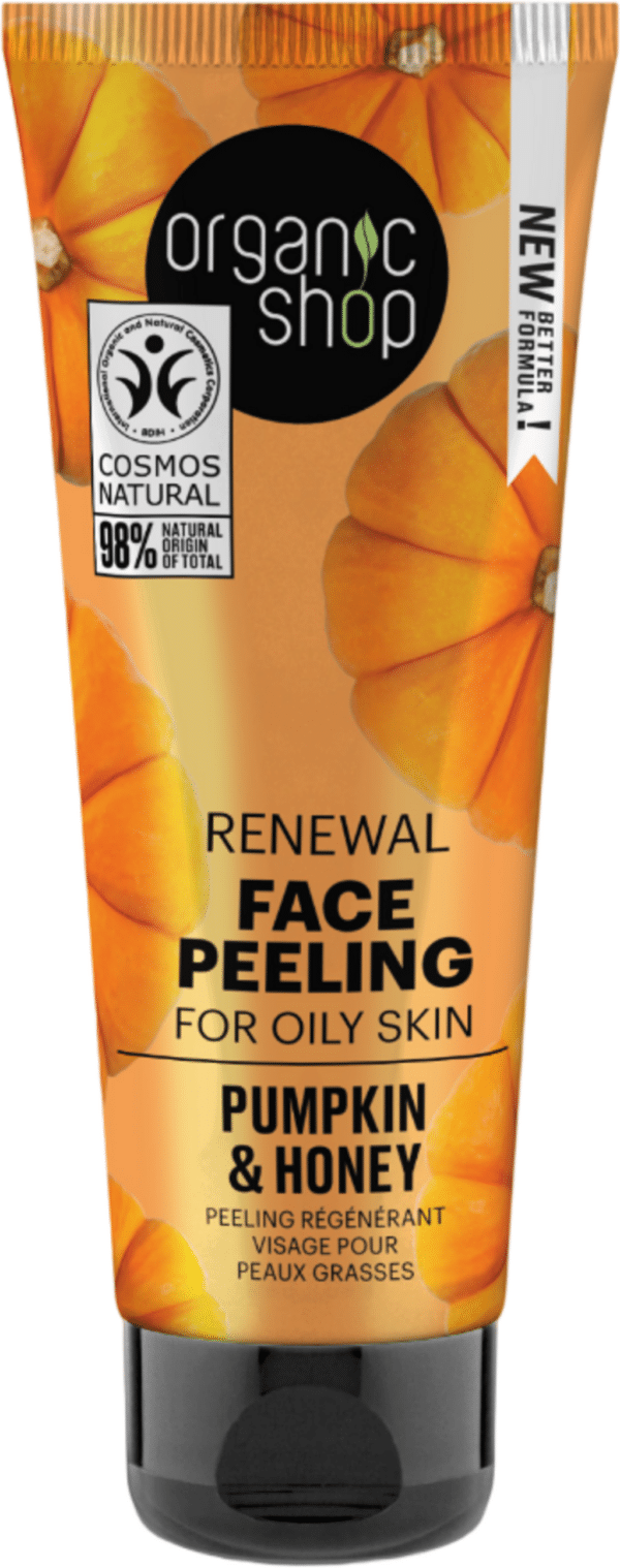 Organic Shop Renewal Face Peeling Pumpkin & Honey - 75 ml