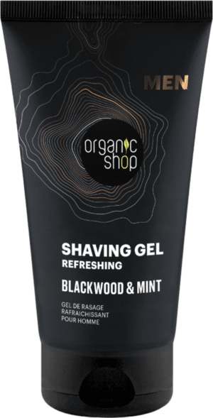 Organic Shop MEN Refreshing Shaving Gel Blackwood & Mint - 150 ml