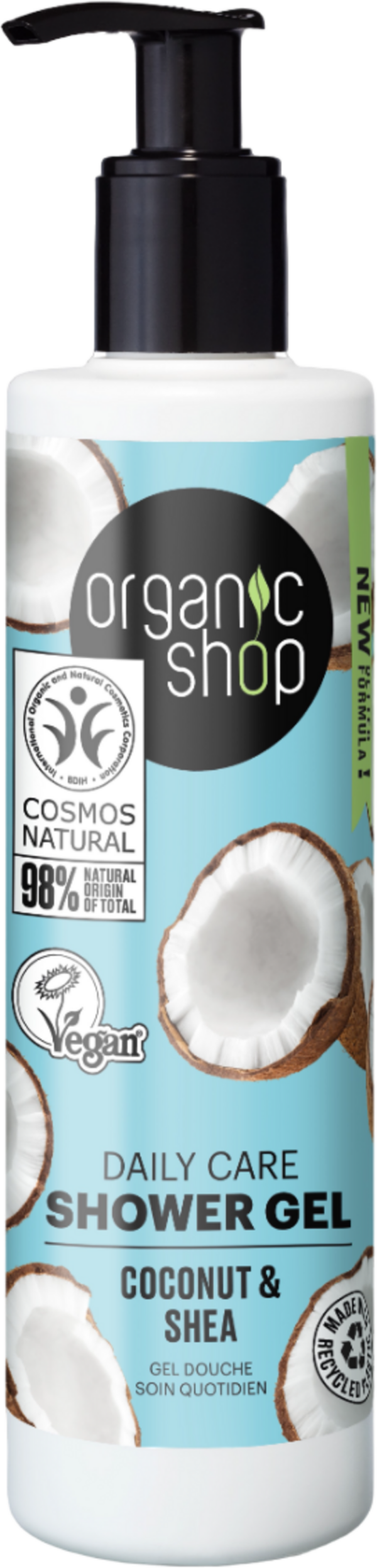 Organic Shop Daily Care Shower Gel Coconut & Shea - 280 ml