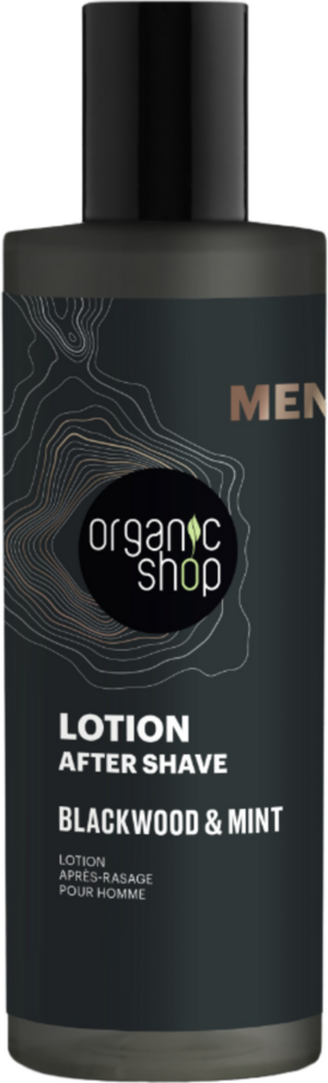 Organic Shop MEN After Shave Lotion Blackwood & Mint - 150 ml