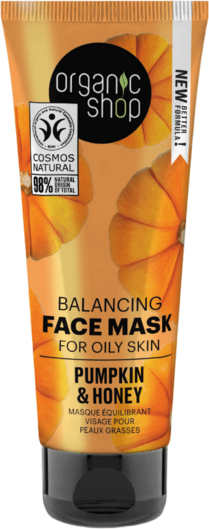 Organic Shop Balancing Face Mask Pumpkin & Honey - 75 ml