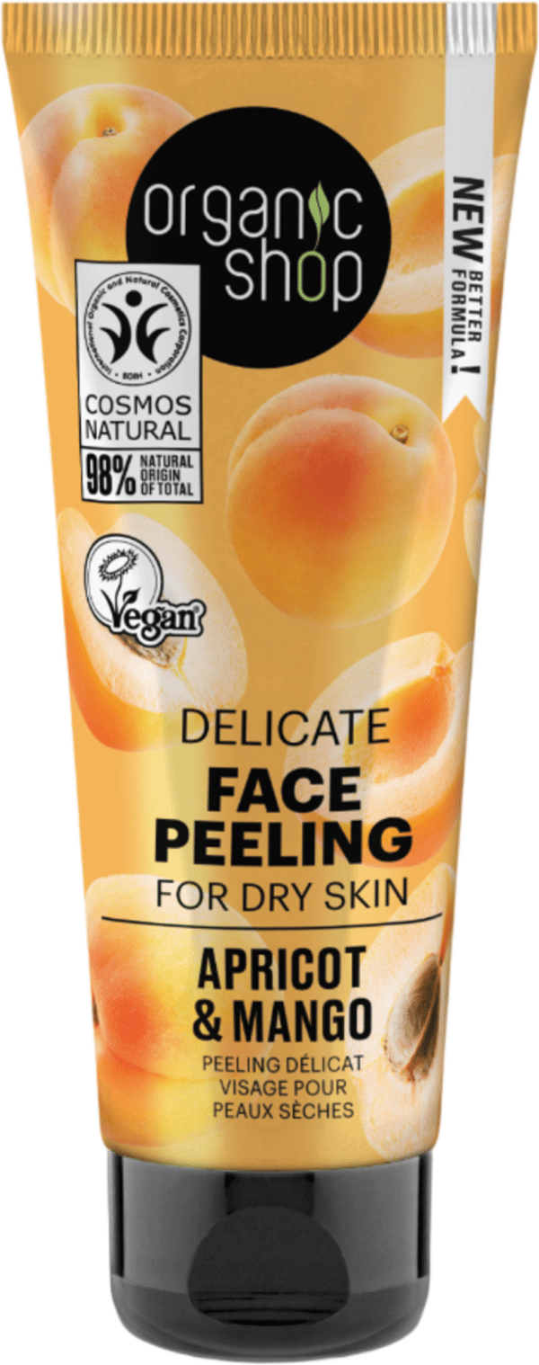 Organic Shop Delicate Face Peeling Apricot & Mango - 75 ml