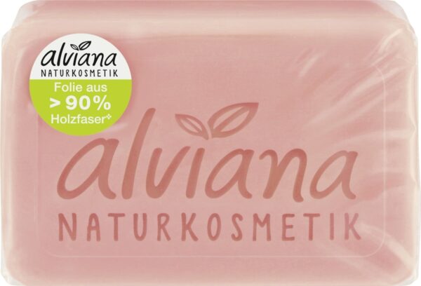 alviana Naturkosmetik Pflanzenölseife Granatapfel - 100 g