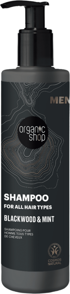 Organic Shop MEN Shampoo Blackwood & Mint - 280 ml