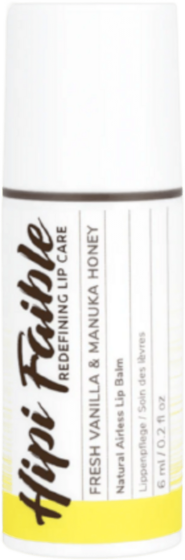 Hipi Faible Lip Balm - Fresh Vanilla & Manuka Honey