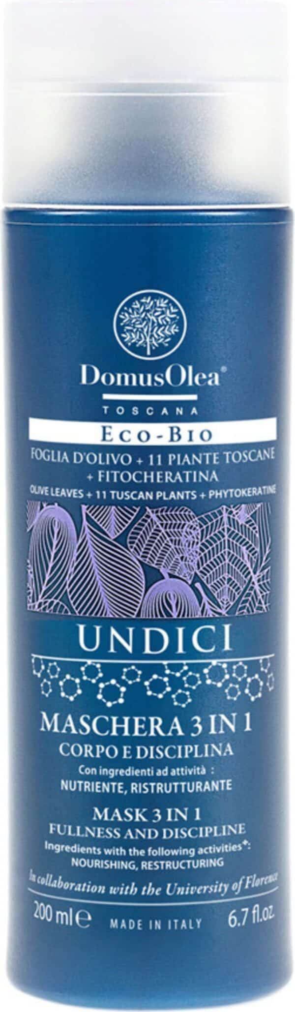 Domus Olea Toscana UNDICI 3in1 Haarmaske - 200 ml