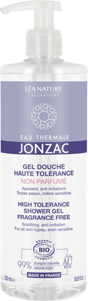 Eau Thermale JONZAC High Tolerance Shower Gel Fragrance-Free - 500 ml