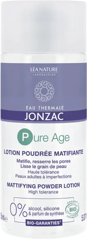 Eau Thermale JONZAC Pure Age Mattifying Powder Lotion - 150 ml