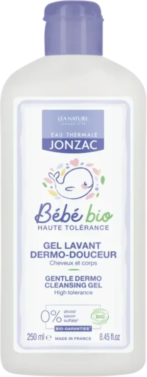 Eau Thermale JONZAC BébéBio 2in1 Gentle Dermo Cleansing Gel - 250 ml