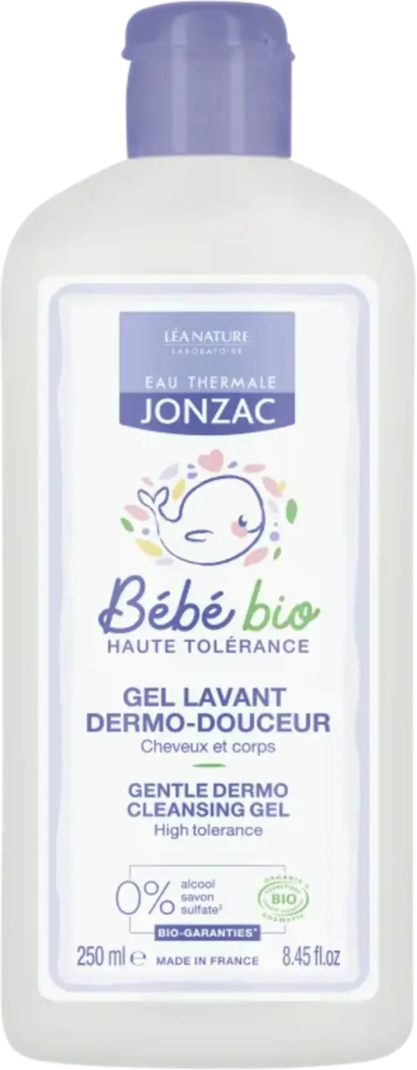 Eau Thermale JONZAC BébéBio 2in1 Gentle Dermo Cleansing Gel - 250 ml