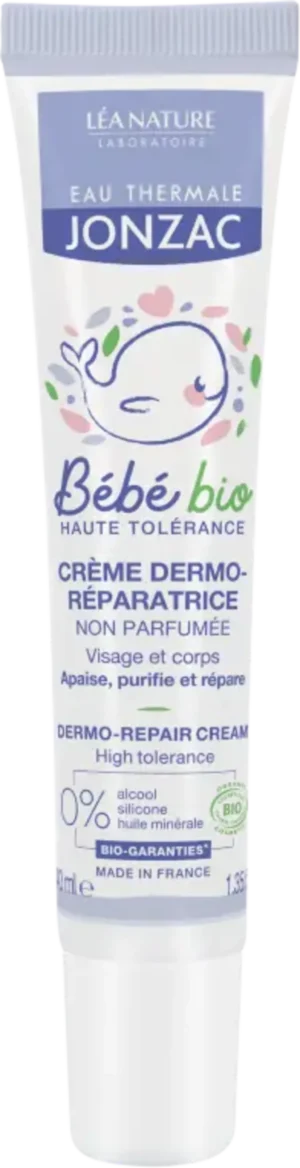 Eau Thermale JONZAC BébéBio Dermo-Repair Cream - 40 ml