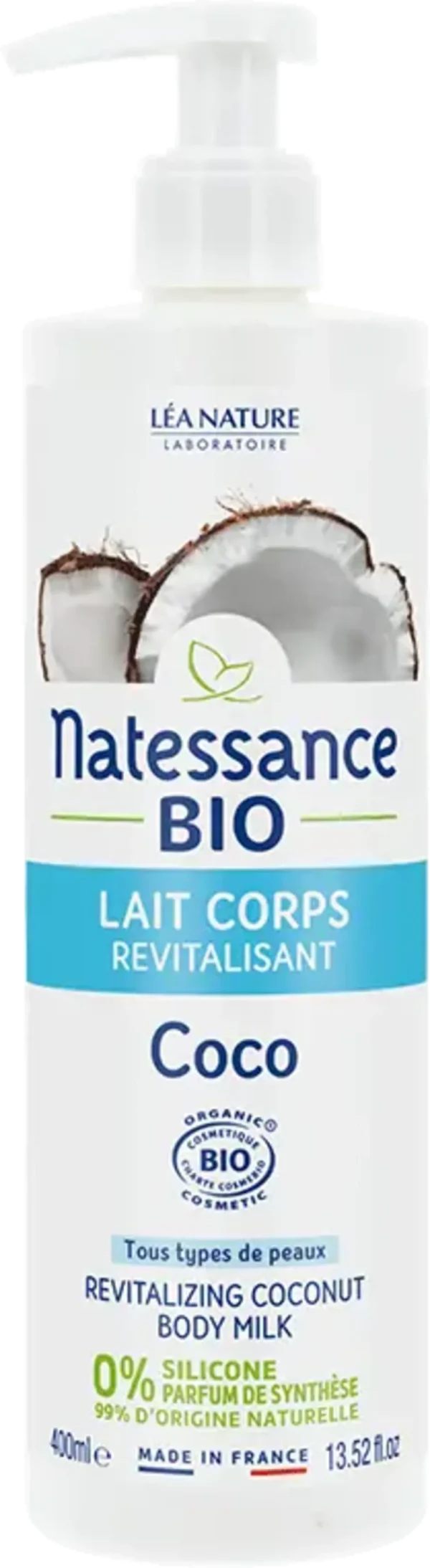 Natessance Körpermilch Kokos - 400 ml